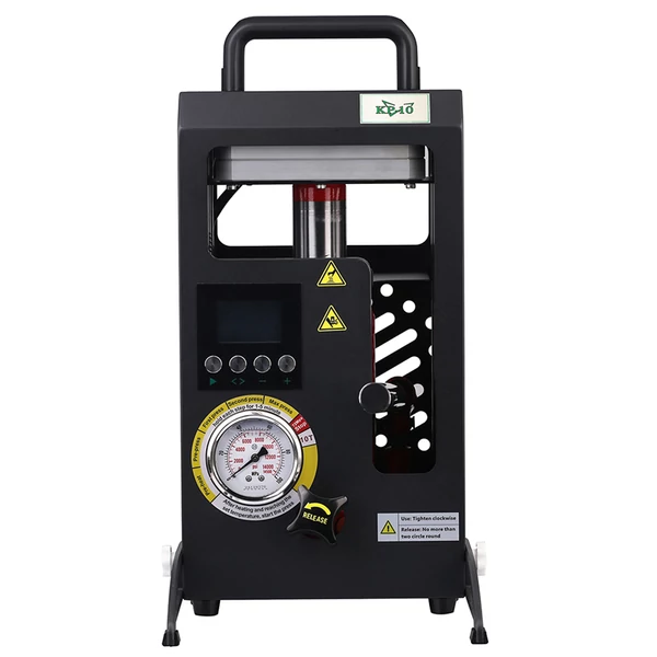LTQ VAPOR KP-10 hőprés gép – 10 tonnás dupla fűtőlap, precíz hőmérséklet-szabályzással