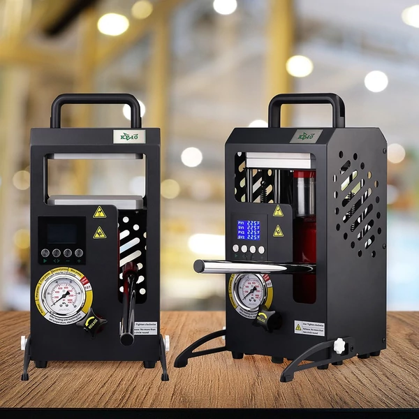 LTQ VAPOR KP-10 hőprés gép – 10 tonnás dupla fűtőlap, precíz hőmérséklet-szabályzással