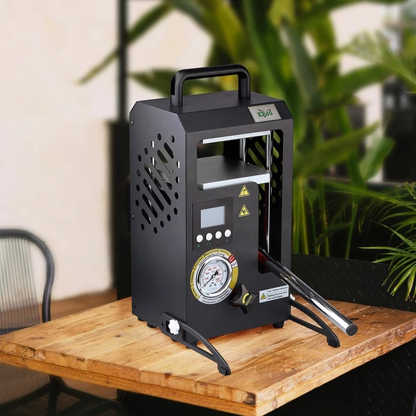 LTQ VAPOR KP-10 hőprés gép – 10 tonnás dupla fűtőlap, precíz hőmérséklet-szabályzással