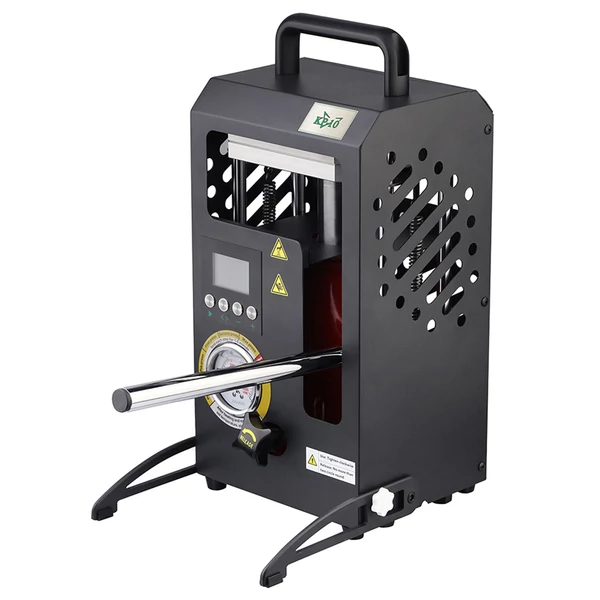 LTQ VAPOR KP-10 hőprés gép – 10 tonnás dupla fűtőlap, precíz hőmérséklet-szabályzással