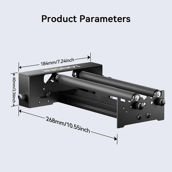 LONGER Y-tengelyes forgóhenger 3D gravírozáshoz, palackok és poharak precíz lézeres gravírozásához