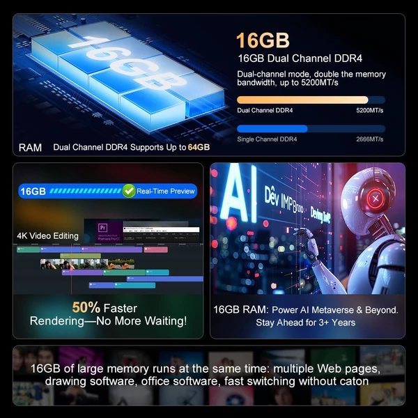Ninkear N16 Pro laptop, 16" 2.5K IPS 120Hz kijelző, Intel Core i7-13620H, 16GB RAM, 512GB SSD, fém ház, WiFi 6, Bluetooth 5.0, Type-C