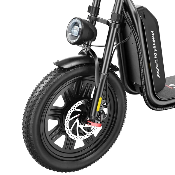 iScooter F7 elektromos roller 1000W motorral, 48V 10.4Ah akkuval, 16" kerékkel, 45km/h sebesség, 50km hatótáv, tárcsafék, első teleszkóp