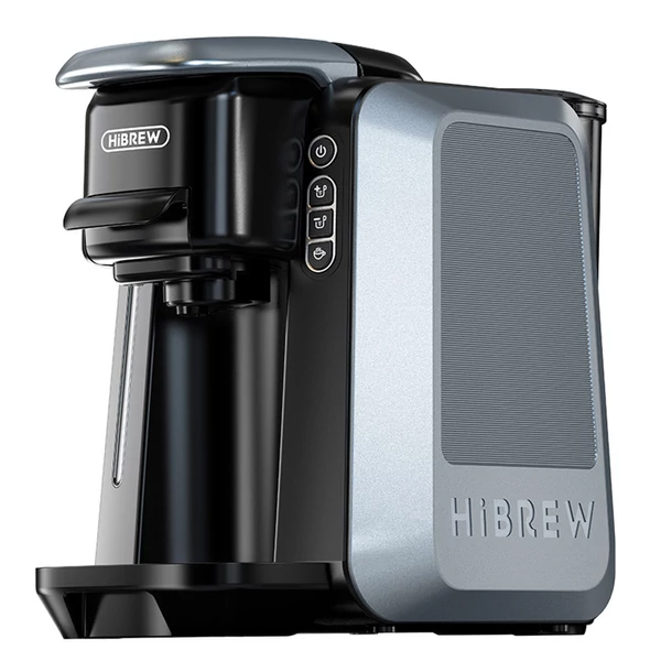 HiBREW H6 4 az 1-ben kapszulás kávégép, NES/DG/KCUP/őrölt kompatibilis, előáztatás, hideg főzés, PID hőfokszabályzás, időzítő