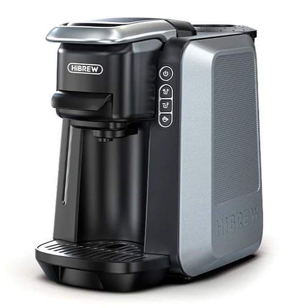HiBREW H6 4 az 1-ben kapszulás kávégép, NES/DG/KCUP/őrölt kompatibilis, előáztatás, hideg főzés, PID hőfokszabályzás, időzítő