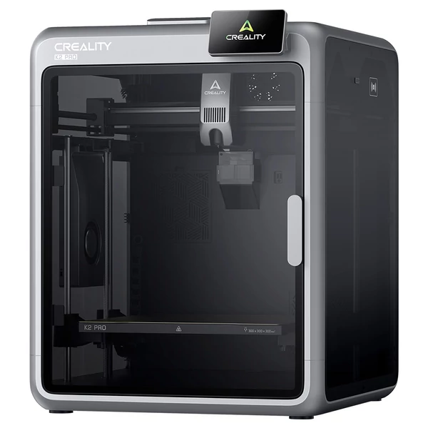 Creality K2 Pro 3D nyomtató + 6 kg Mecpow nagysebességű PETG filament – lila, kék, rózsaszín, cián, füstszürke, szivárványos
