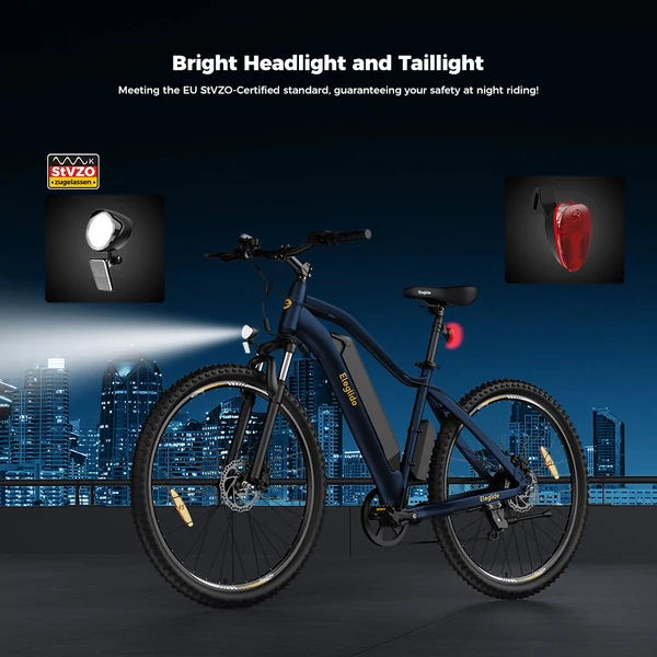 Eleglide Mopride 3 elektromos kerékpár – 250W motor, 48V 12Ah akkumulátor, 29” gumik, 120 km hatótáv, hidraulikus fék, Shimano 7 sebesség