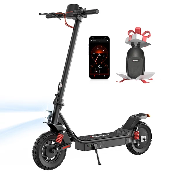 iScooter i10 Pro elektromos roller – 800W motor, 60 km hatótáv, 45 km/h sebesség, 10” kerekek, LED kijelző, app vezérlés