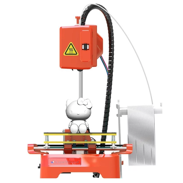 EasyThreed K7 3D nyomtató – halk, pontos (0.1-0.2mm), gyerek- és oktatási célra, 100x100x100mm, fejlesztett verzió
