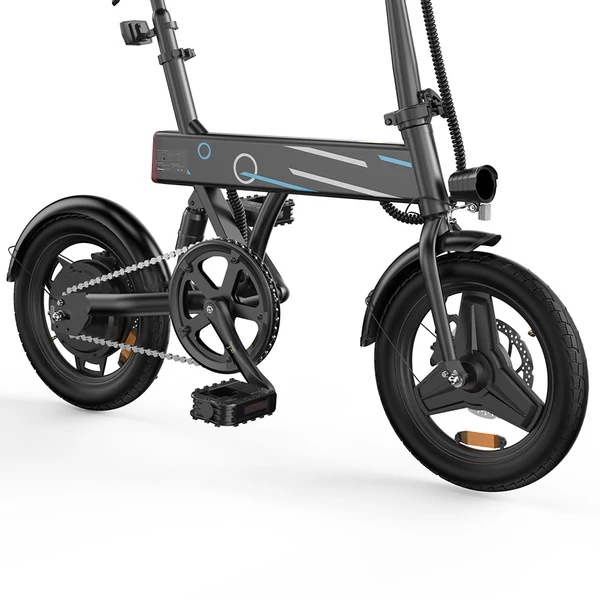 EB1 Összecsukható Elektromos Kerékpár, 250W motor, 36V 7.8Ah akkumulátor, 14” kerék, 25km/h sebesség, 40km hatótáv, tárcsafék, LCD kijelző