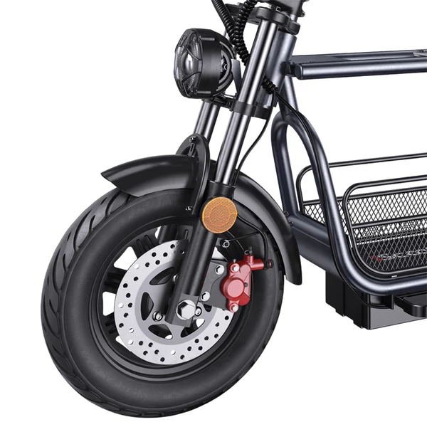 iScooter DX5 elektromos roller, 1500W motor, 48V 15.6Ah akkumulátor, 55km/h sebesség, 72km hatótáv, hidraulikus tárcsafék, LCD kijelző﻿