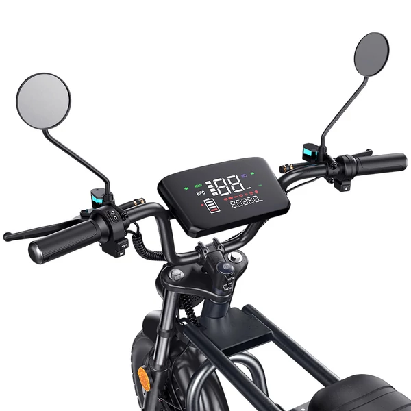 iScooter DX5 elektromos roller, 1500W motor, 48V 15.6Ah akkumulátor, 55km/h sebesség, 72km hatótáv, hidraulikus tárcsafék, LCD kijelző﻿