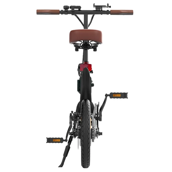 ESKUTE F200 összecsukható elektromos kerékpár, 250W motor, 36V 7.8Ah akku, 14” kerék, 25km/h, 50km hatótáv, mechanikus tárcsafék – Zöld
