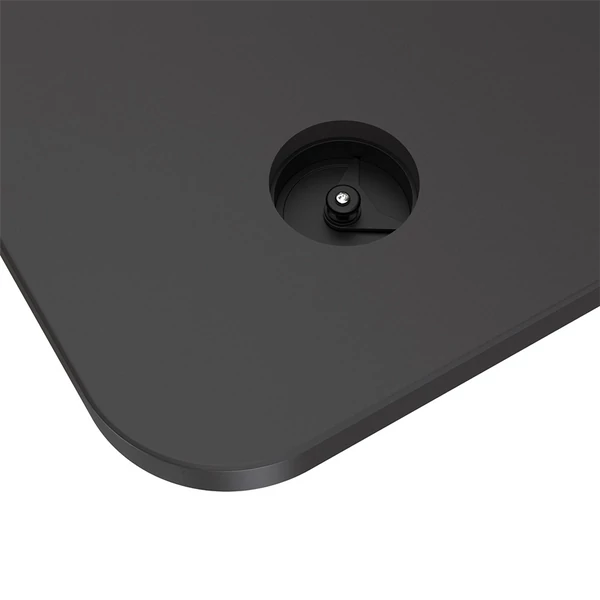 ACGAM 140x60x1.8 cm fekete asztallap elektromos állítható íróasztal vázhoz