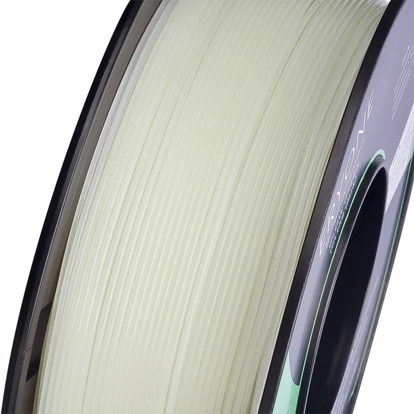 ERYONE 1.75mm világító PLA 3D nyomtató filament, 1kg, fénylő hatású szál - zöld 