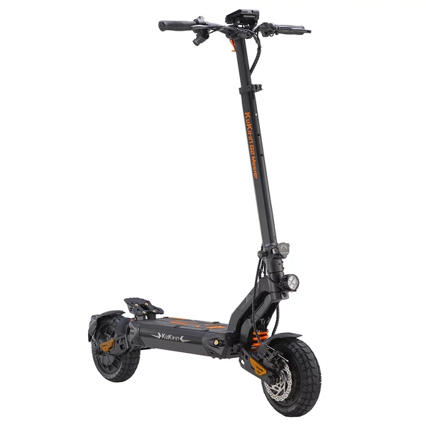 KuKirin G2 Master elektromos roller (2025 frissített verzió), terepgumi, 2000W dupla motor, 70 km hatótáv, 60 km/h sebesség, hidraulikus felfüggesztés