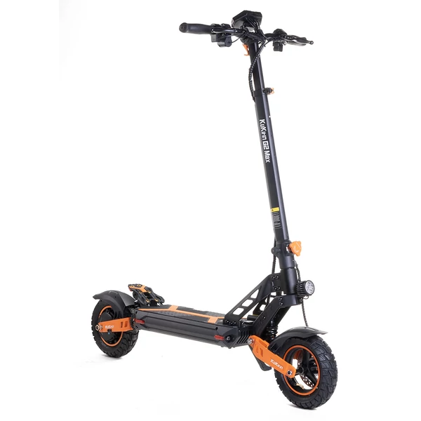 KuKirin G2 Max elektromos roller 1000W motorral, 70 km hatótávval, 10” terepgumival, levehető üléssel és állítható magassággal