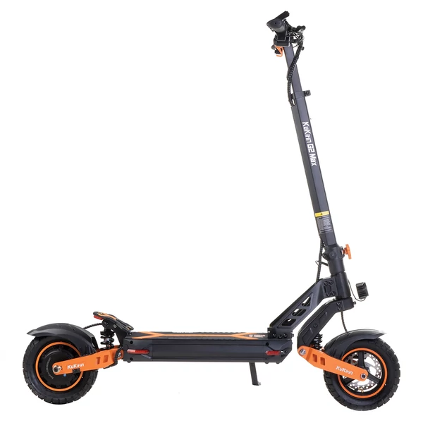KuKirin G2 Max elektromos roller 1000W motorral, 70 km hatótávval, 10” terepgumival, levehető üléssel és állítható magassággal