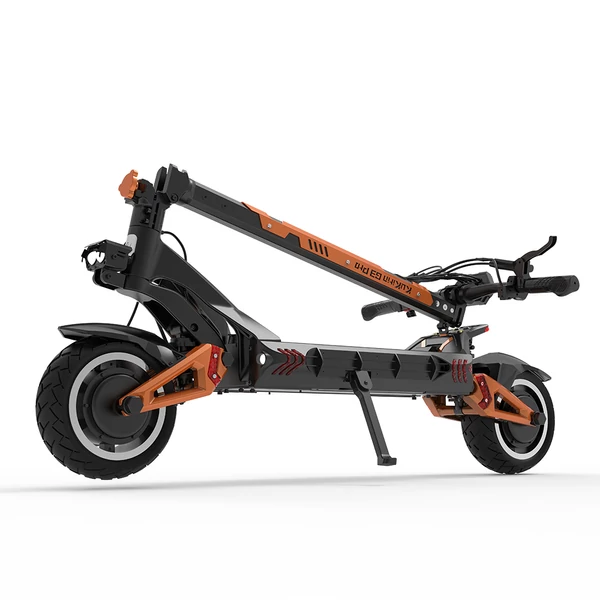 KuKirin G3 Pro 2024 terepre való elektromos roller 2400W összteljesítmény, 80 km hatótáv, 65 km/h, kivehető akkumulátor, IP54 vízálló, hidraulikus fék