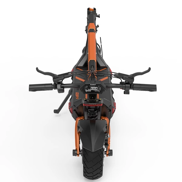 KuKirin G3 Pro 2024 terepre való elektromos roller 2400W összteljesítmény, 80 km hatótáv, 65 km/h, kivehető akkumulátor, IP54 vízálló, hidraulikus fék