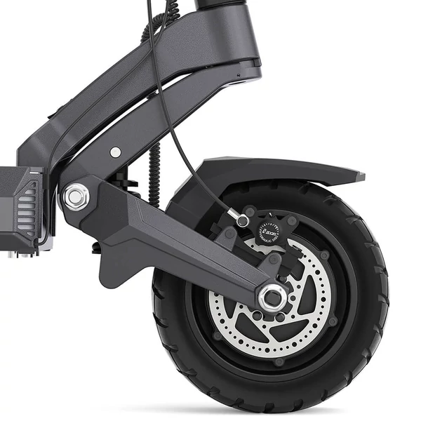 Ausom DT2 Pro elektromos roller, 2×1100W motorral, 52V 23.4Ah akkumulátorral, 68 km/h sebesség, 115 km hatótáv, hidraulikus fékek, lengőkar felfüggesztés