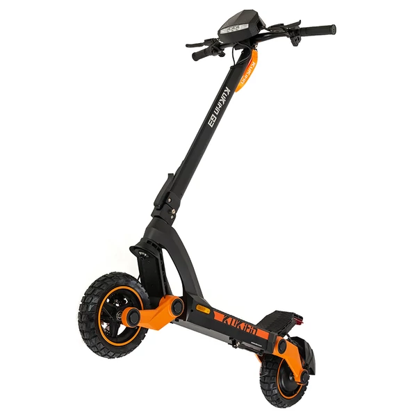 KuKirin G3 elektromos roller 1200W motorral, 10" terepgumival, 52V 18Ah akkumulátorral, 50 km/h sebesség, 63 km hatótáv, LED kijelző, IP54 vízálló
