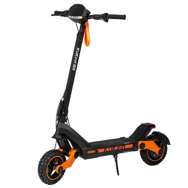 KuKirin G3 elektromos roller 1200W motorral, 10" terepgumival, 52V 18Ah akkumulátorral, 50 km/h sebesség, 63 km hatótáv, LED kijelző, IP54 vízálló