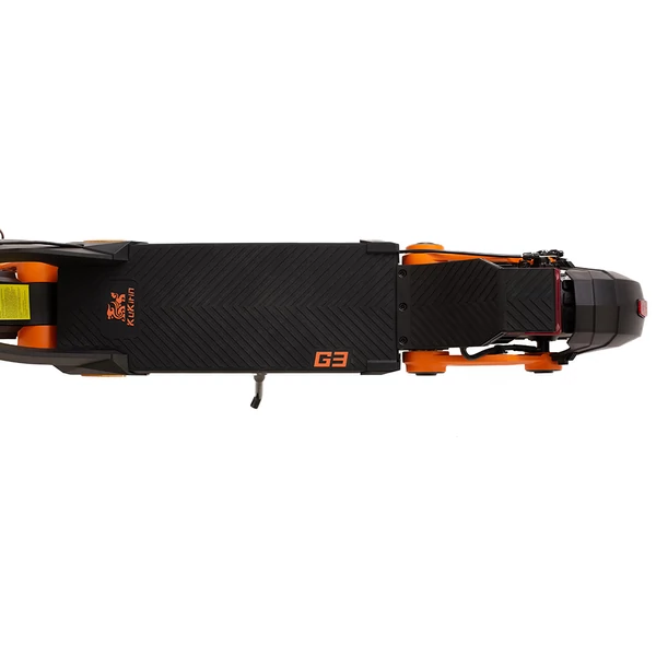 KuKirin G3 elektromos roller 1200W motorral, 10" terepgumival, 52V 18Ah akkumulátorral, 50 km/h sebesség, 63 km hatótáv, LED kijelző, IP54 vízálló