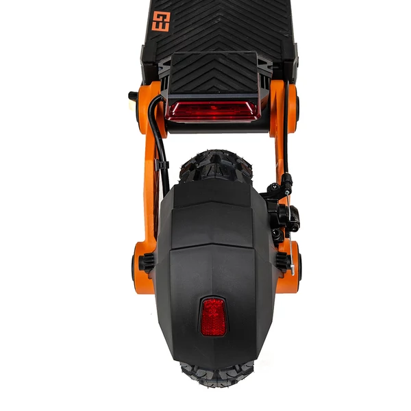 KuKirin G3 elektromos roller 1200W motorral, 10" terepgumival, 52V 18Ah akkumulátorral, 50 km/h sebesség, 63 km hatótáv, LED kijelző, IP54 vízálló