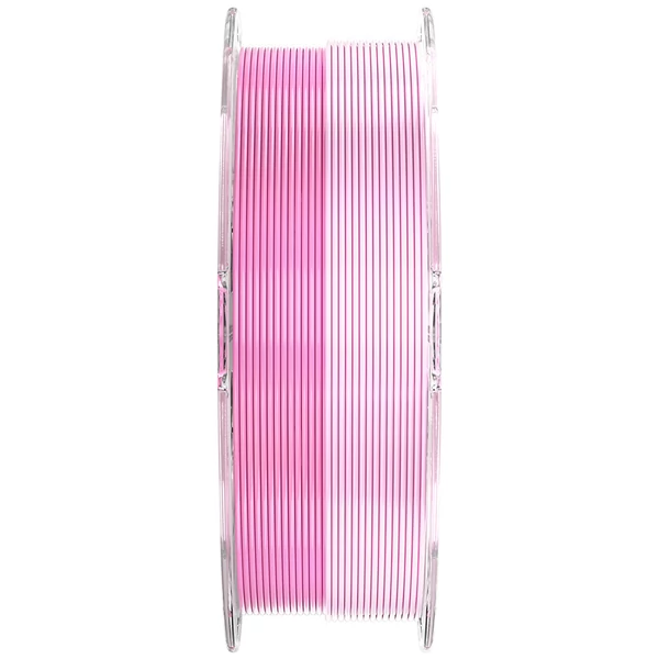 Mecpow nagy sebességű PETG filament, 1kg – rózsaszín-fehér