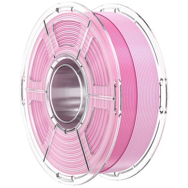 Mecpow nagy sebességű PETG filament, 1kg – rózsaszín-fehér