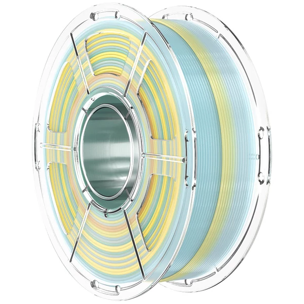 Mecpow nagy sebességű PETG filament, 1kg – kék-fehér-narancs