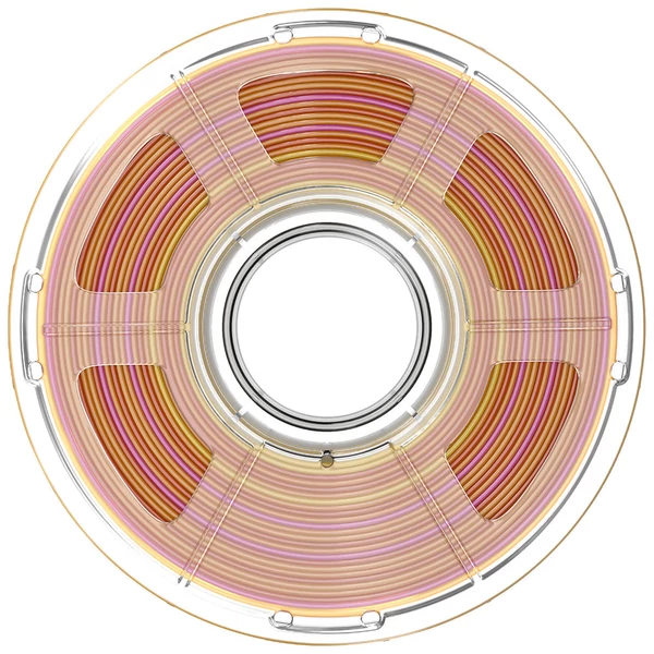 Mecpow nagy sebességű PETG filament, 1kg – Rózsaszín-sárga