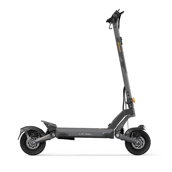 Ausom L2 Max elektromos roller, 2000W motor, 48V akkumulátor, 65 km/h sebesség, 90 km hatótáv, lengőkaros felfüggesztés, AirTag tartó