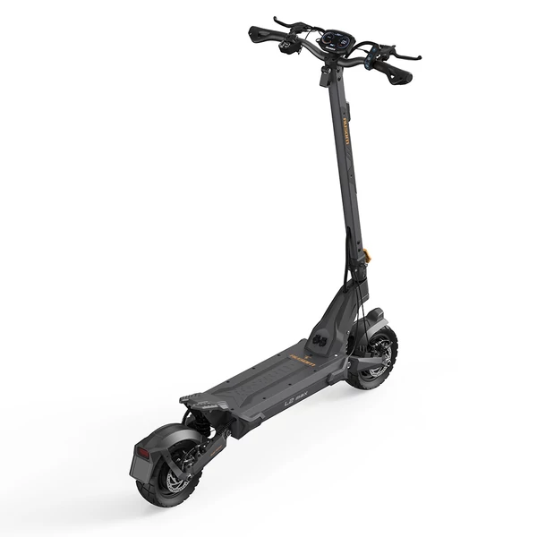Ausom L2 Max elektromos roller, 2000W motor, 48V akkumulátor, 65 km/h sebesség, 90 km hatótáv, lengőkaros felfüggesztés, AirTag tartó