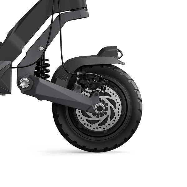 Ausom L2 Max elektromos roller, 2000W motor, 48V akkumulátor, 65 km/h sebesség, 90 km hatótáv, lengőkaros felfüggesztés, AirTag tartó