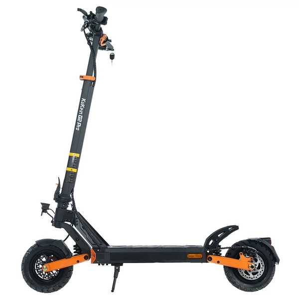 KuKirin G2 Pro elektromos roller, 500W motor, 65 km hatótáv, 48V 15.6Ah akkumulátor, tárcsafék, rugós lengéscsillapítás