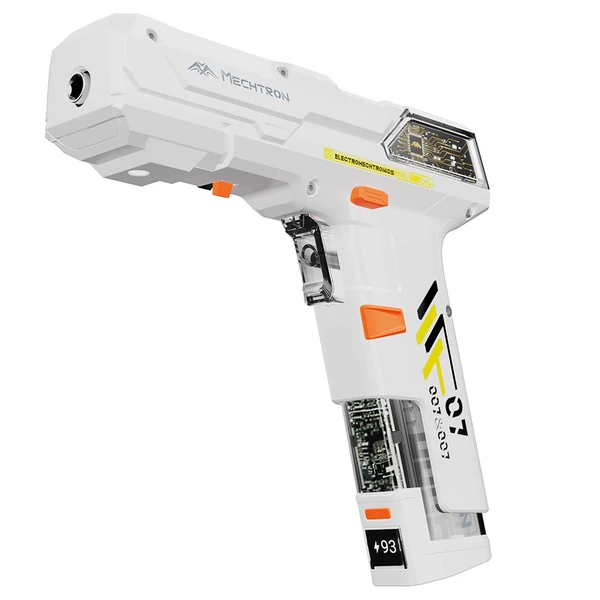 MECHTRON TL-G007S Lite akkumulátoros fúró-csavarozó, 8V, 15N·m nyomaték, kétsebességes, 2000 mAh kivehető akku, intelligens AI vezérlés - Fehér