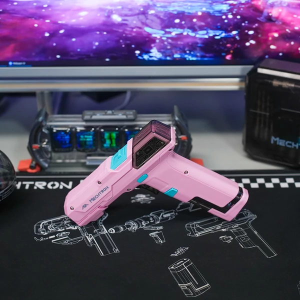MECHTRON TL-G007S Lite akkumulátoros fúró-csavarozó, 8V, 15N·m nyomaték, kétsebességes, 2000 mAh kivehető akku, intelligens AI vezérlés - Pink