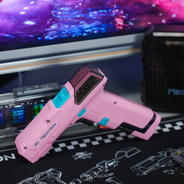 MECHTRON TL-G007S Lite akkumulátoros fúró-csavarozó, 8V, 15N·m nyomaték, kétsebességes, 2000 mAh kivehető akku, intelligens AI vezérlés - Pink