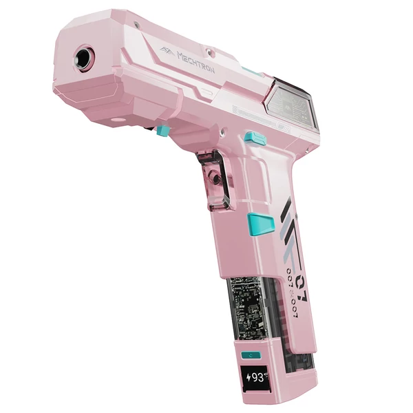 MECHTRON TL-G007S Lite akkumulátoros fúró-csavarozó, 8V, 15N·m nyomaték, kétsebességes, 2000 mAh kivehető akku, intelligens AI vezérlés - Pink