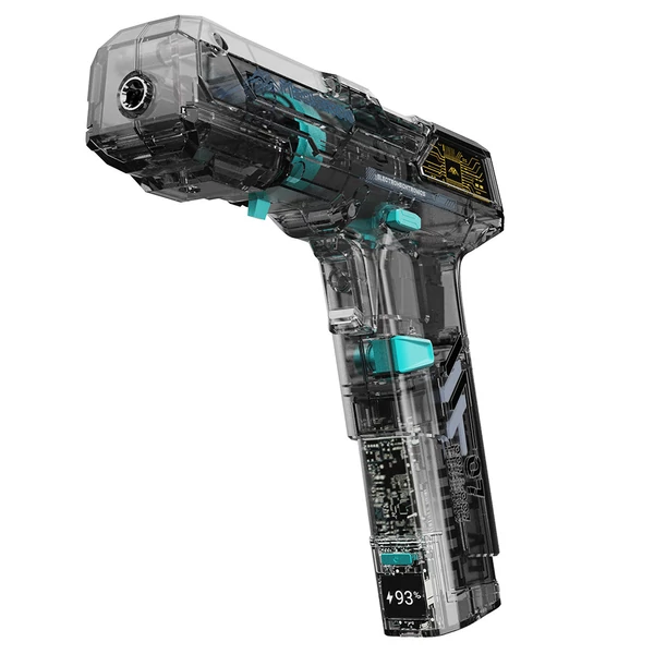 MECHTRON TL-G007S Lite akkumulátoros fúró-csavarozó, 8V, 15N·m nyomaték, kétsebességes, 2000 mAh kivehető akku, intelligens AI vezérlés - Fekete