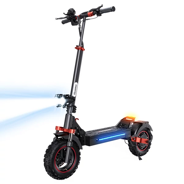 iScooter iX5S elektromos roller, 1000W motor, 48V 15Ah akku, 45km/h sebesség, 40km hatótáv, dupla tárcsafék, lengéscsillapítókkal