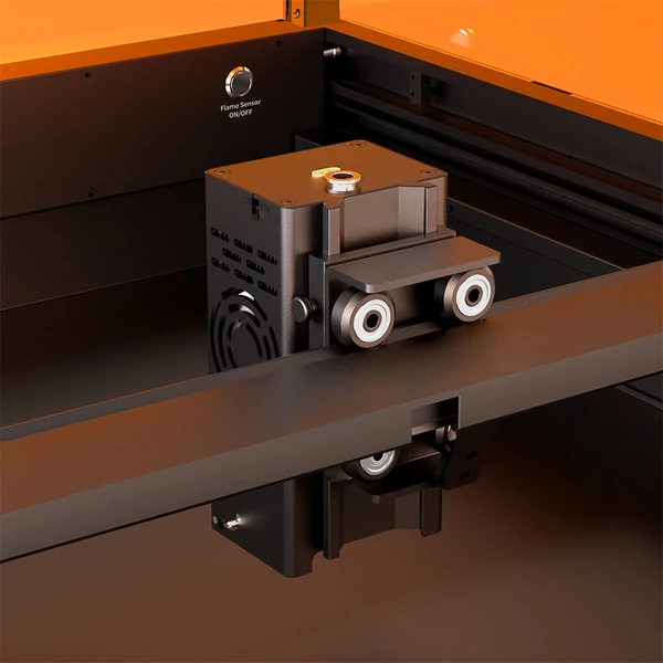 Mecpow X4 Pro 40W lézervágó AI kamerával, 25 mm fa / 30 mm akril vágás, 400×398 mm, FDA Class 1