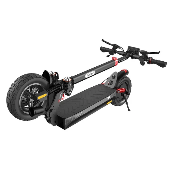 iScooter iX4 10 hüvelykes elektromos roller, 800W motor, 45 km/h sebesség, 48V 15Ah akkumulátor, 40-45 km hatótáv, app vezérlés, testfény