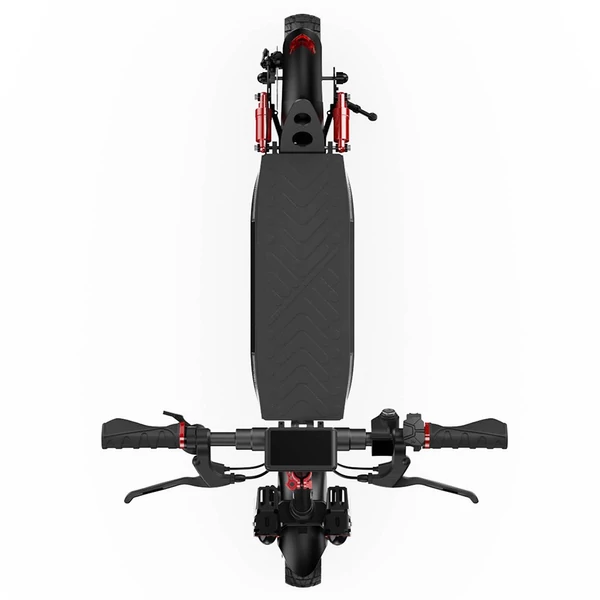 iScooter iX4 10 hüvelykes elektromos roller, 800W motor, 45 km/h sebesség, 48V 15Ah akkumulátor, 40-45 km hatótáv, app vezérlés, testfény
