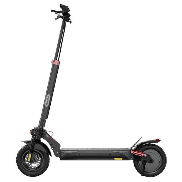 iScooter iX4 10 hüvelykes elektromos roller, 800W motor, 45 km/h sebesség, 48V 15Ah akkumulátor, 40-45 km hatótáv, app vezérlés, testfény
