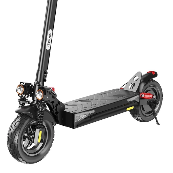 iScooter iX4 10 hüvelykes elektromos roller, 800W motor, 45 km/h sebesség, 48V 15Ah akkumulátor, 40-45 km hatótáv, app vezérlés, testfény