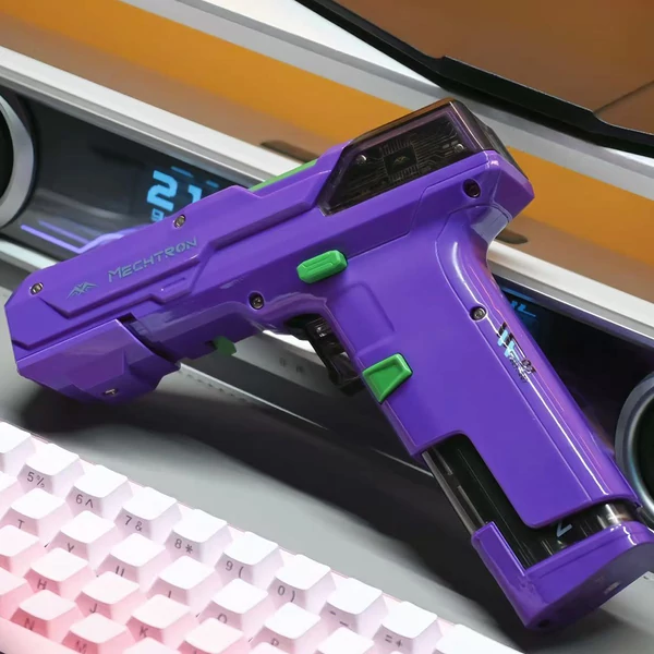 MECHTRON TL-G007S Lite akkumulátoros fúró-csavarozó, 8V, 15N·m nyomaték, kétsebességes, 2000 mAh kivehető akku, intelligens AI vezérlés - Lila
