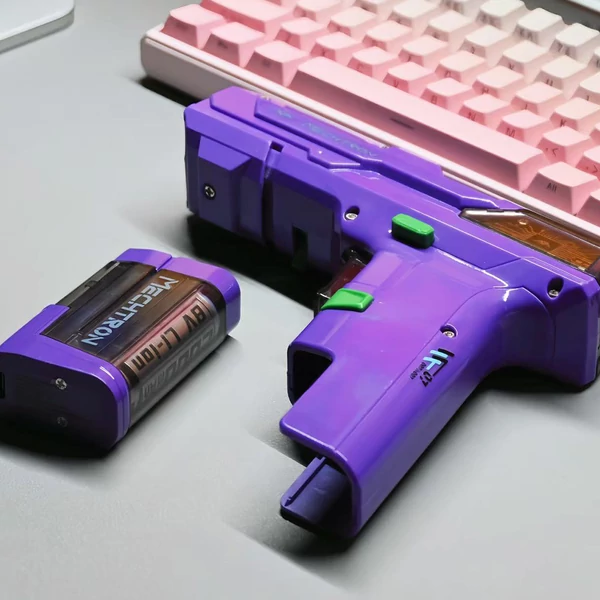 MECHTRON TL-G007S Lite akkumulátoros fúró-csavarozó, 8V, 15N·m nyomaték, kétsebességes, 2000 mAh kivehető akku, intelligens AI vezérlés - Lila